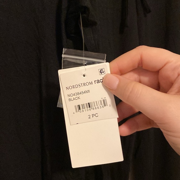 NWT Nordstrom Black Modal Matching Pajama Set - size small - Picture 6 of 16